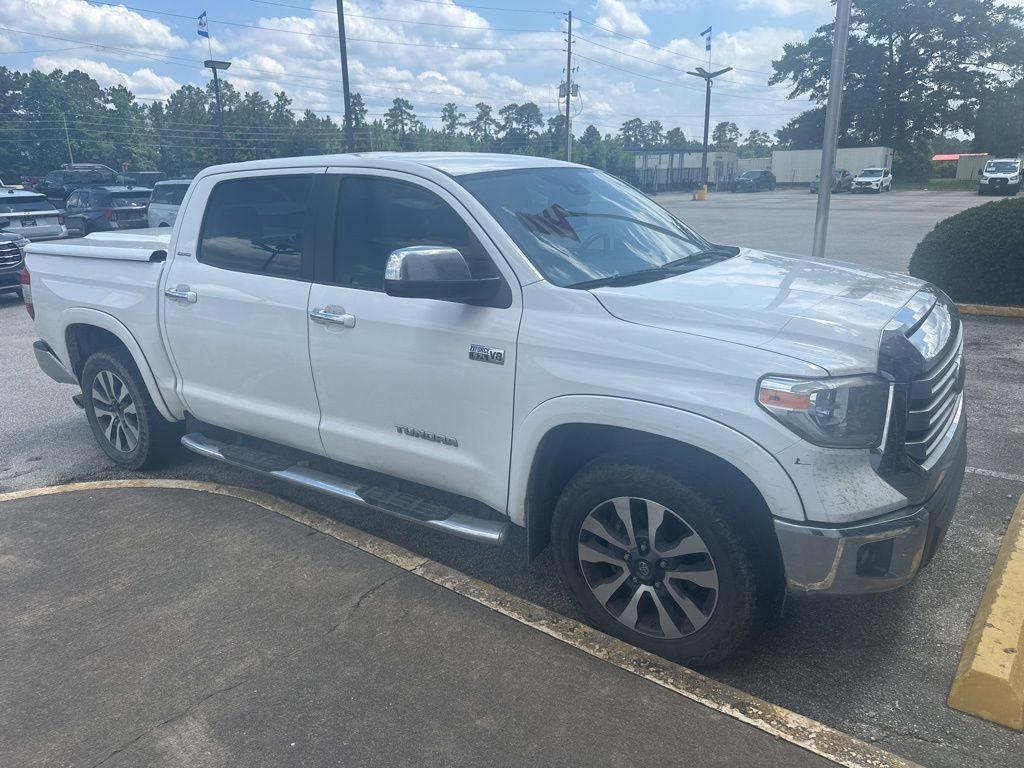 2020 Toyota Tundra Limited White at DeMontrond Auto Country