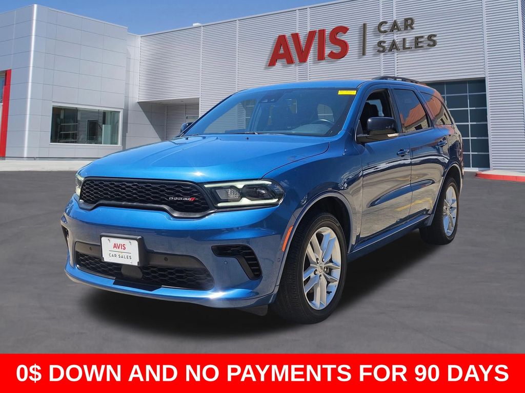 Blue (Frostbite Pearlcoat) 2025 Dodge Durango GT Plus AWD SUV / Crossover All-Wheel Drive 8-Speed Automatic