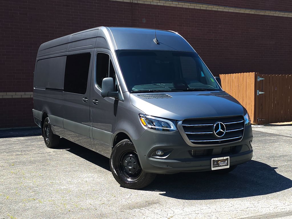 Selenite Gray Metallic 2025 Mercedes-Benz Sprinter Van  9-Speed Automatic
