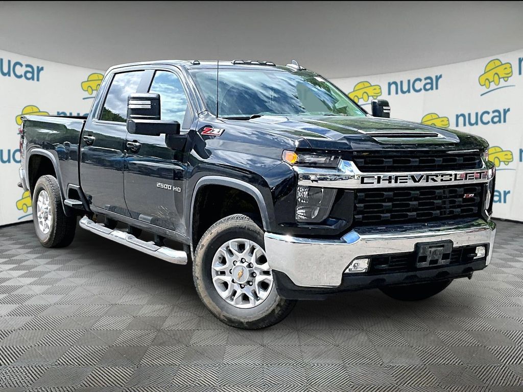 Black 2022 Chevrolet Silverado 2500HD Pickup Truck Four-Wheel Drive 6-Speed Automatic