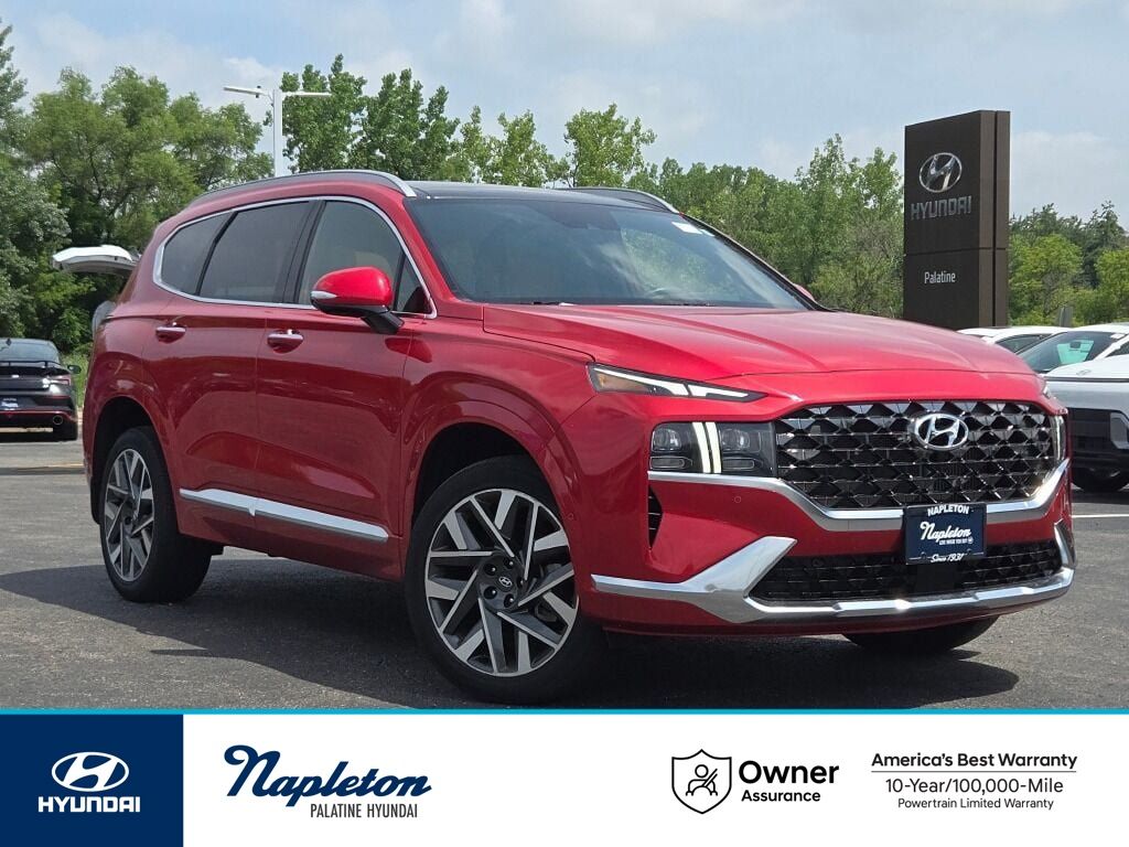 Calypso Red 2023 Hyundai Santa Fe SUV / Crossover All-Wheel Drive Automatic