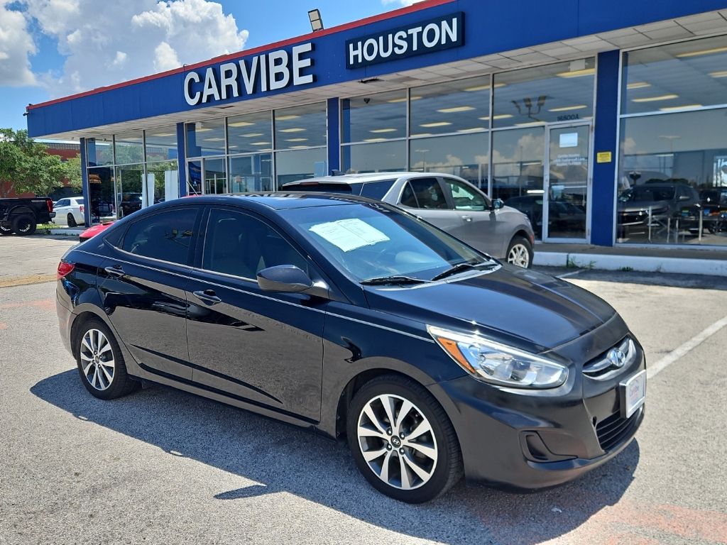 Ultra Black Pearl 2017 Hyundai Accent Value Edition Sedan FWD Sedan Front-Wheel Drive 6-Speed Automatic