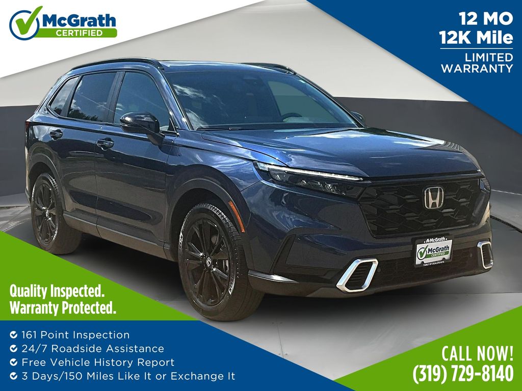 Blue 2026 Honda CR-V Hybrid SUV / Crossover All-Wheel Drive Continuously Variable Transmission