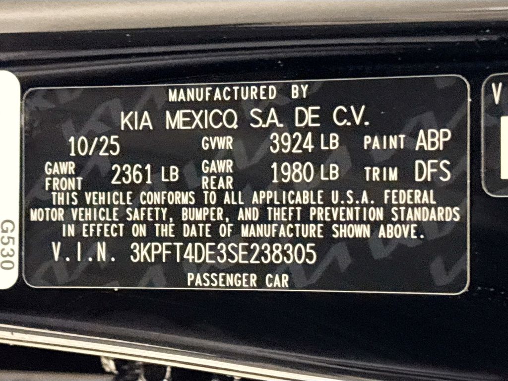 2025 Kia K4 LX