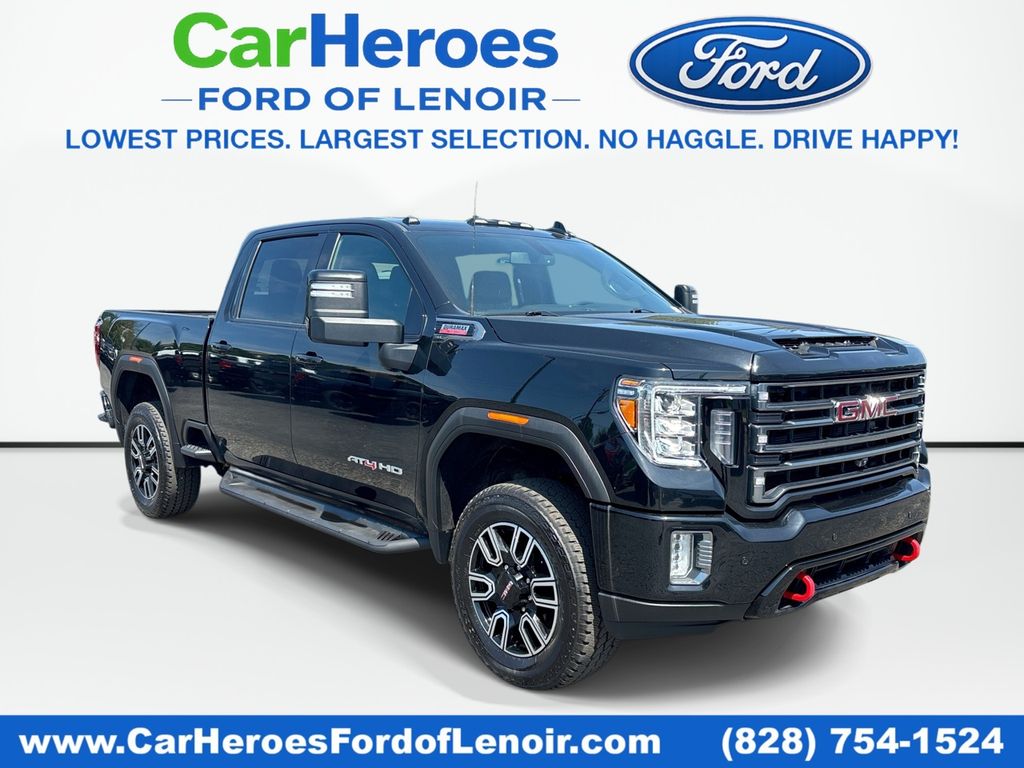 Onyx Black 2022 GMC Sierra 2500HD Pickup Truck Four-Wheel Drive Automatic