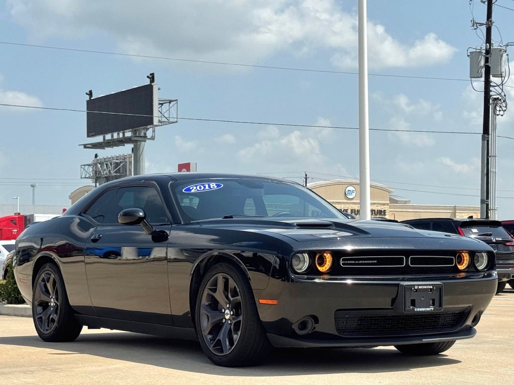 2018 Dodge Challenger SXT Black at Autostrade