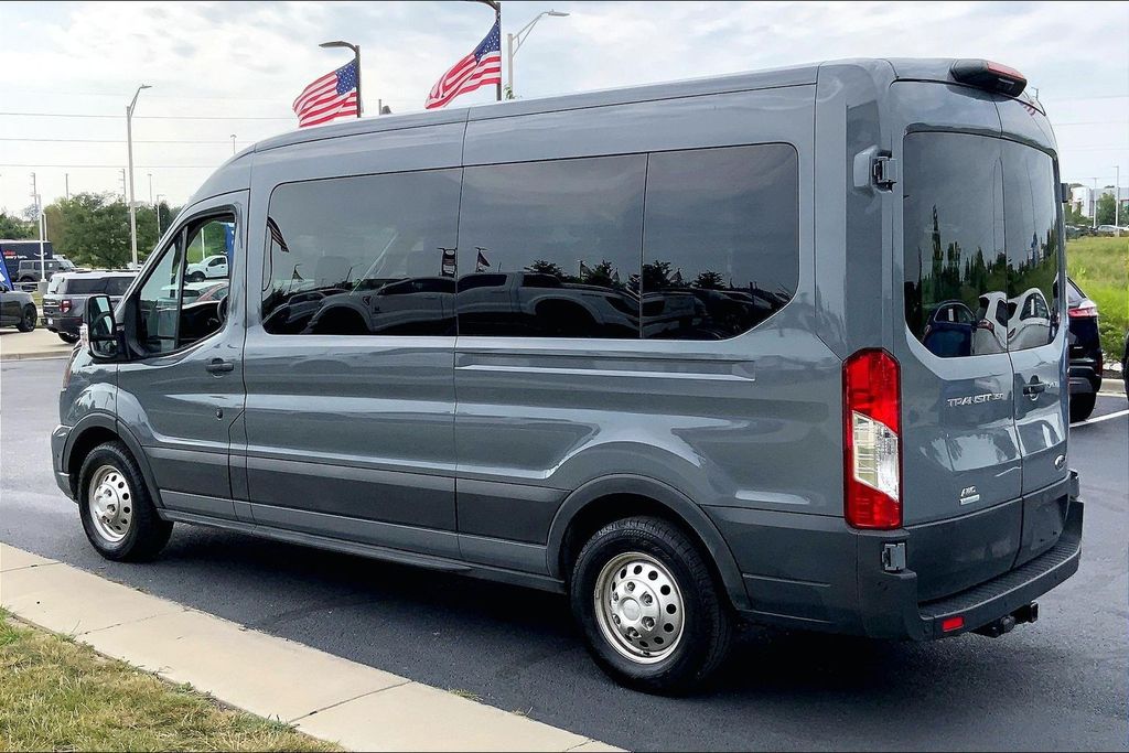 Used 2025 Ford Transit Passenger Van XLT with VIN 1FBAX9CG3SKA45300 for sale in Kansas City