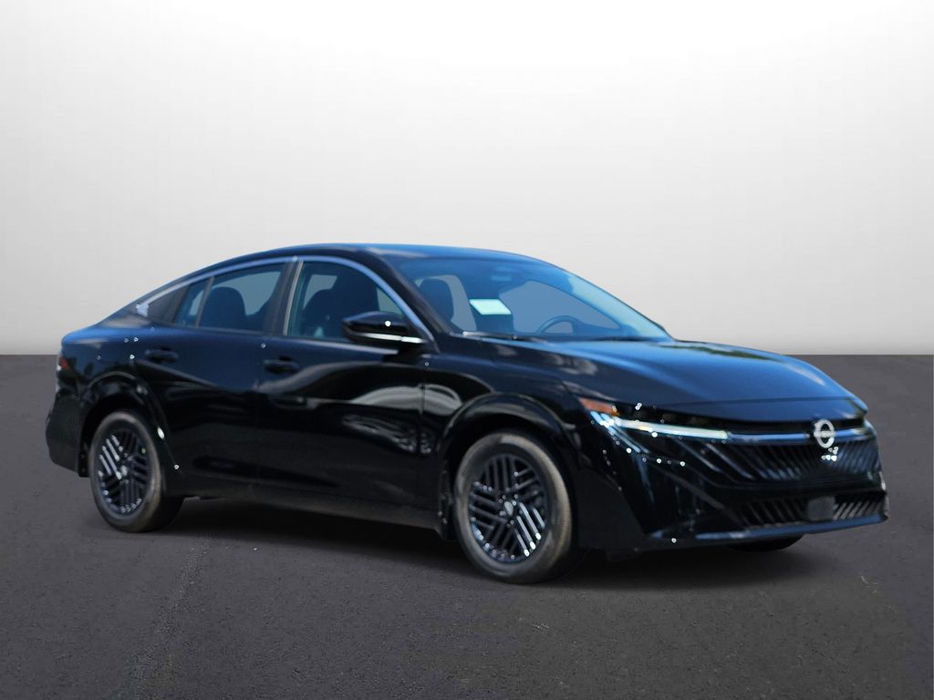 Super Black 2027 Nissan Sentra Sedan Front-Wheel Drive Continuously Variable Transmission