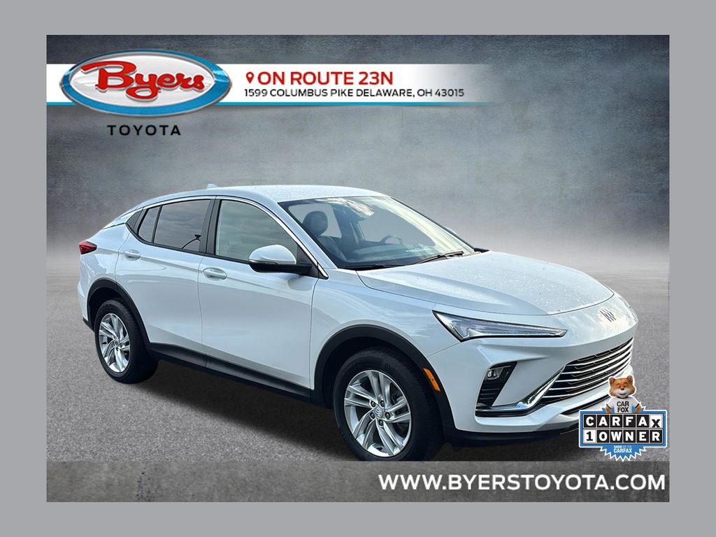 Summit White 2025 Buick Envista SUV / Crossover Front-Wheel Drive 6-Speed Automatic