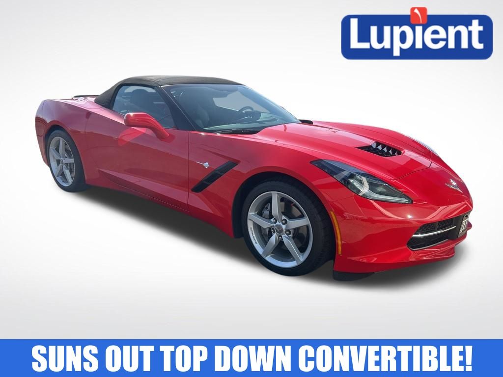 Torch Red 2014 Chevrolet Corvette Stingray 2LT Convertible RWD Convertible Rear-Wheel Drive 6-Speed Automatic