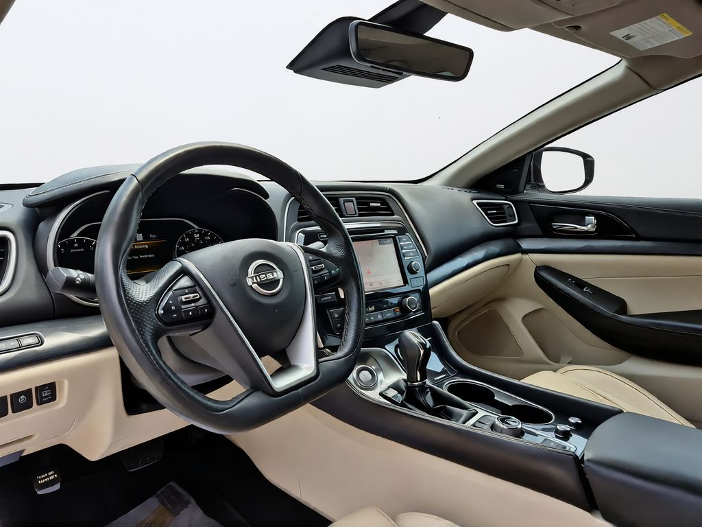 2023 Nissan Maxima Platinum White at AutoSavvy Houston Southwest