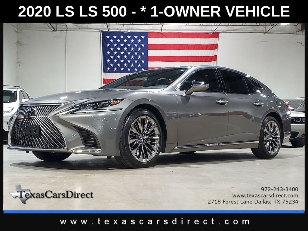 Manganese Luster 2020 Lexus LS Sedan Rear-Wheel Drive Automatic