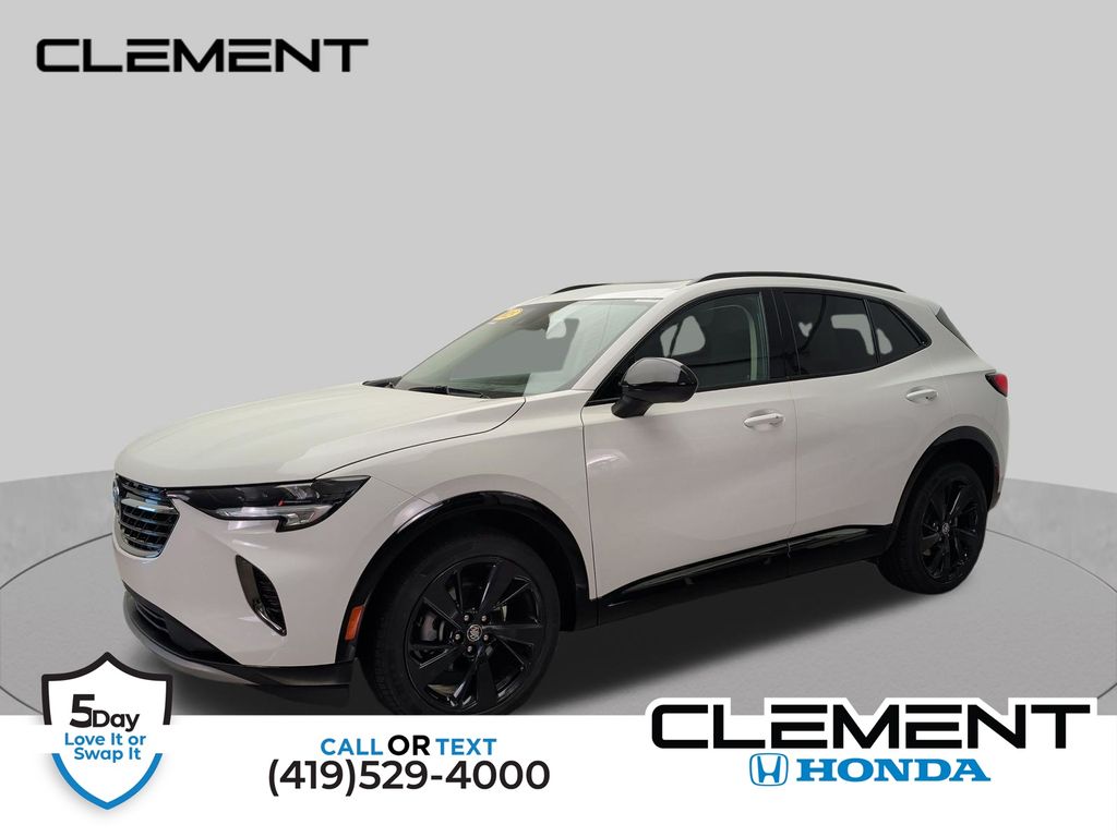 Summit White 2023 Buick Envision SUV / Crossover All-Wheel Drive 9-Speed Automatic