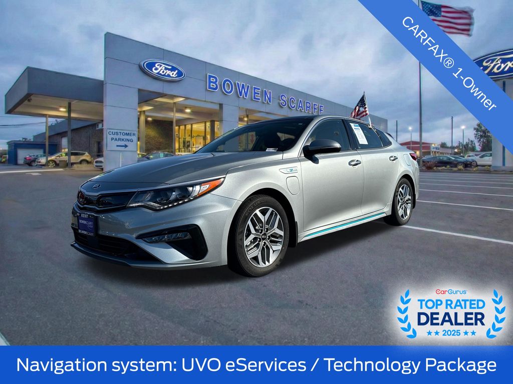 Aluminum Silver 2020 Kia Optima Hybrid Plug-In EX FWD Sedan Front-Wheel Drive 6-Speed Automatic