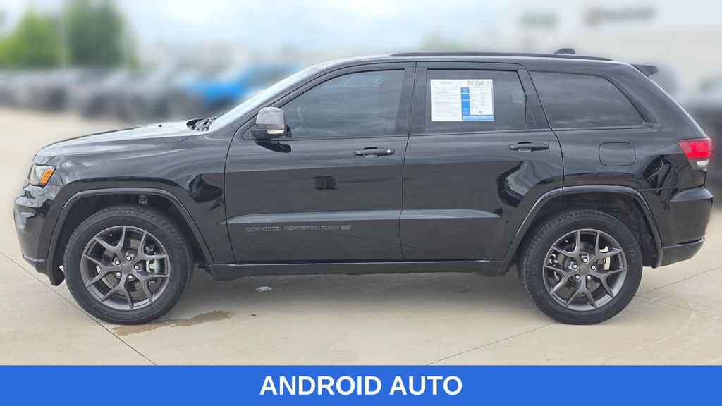 Used 2021 Jeep Grand Cherokee 80th Edition with VIN 1C4RJFBG6MC621412 for sale in Kansas City