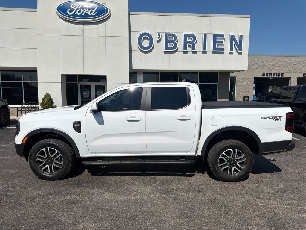 Oxford White 2024 Ford Ranger Pickup Truck Four-Wheel Drive Automatic