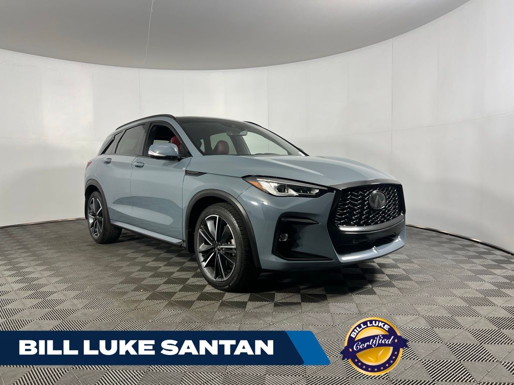 Slate Gray 2023 INFINITI QX50 SUV / Crossover All-Wheel Drive Continuously Variable Transmission