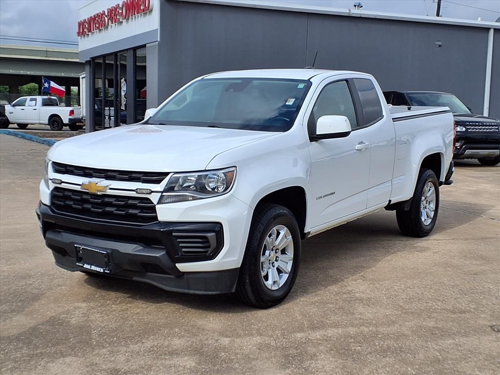 2022 Chevrolet Colorado LT White at Texan GMC Buick