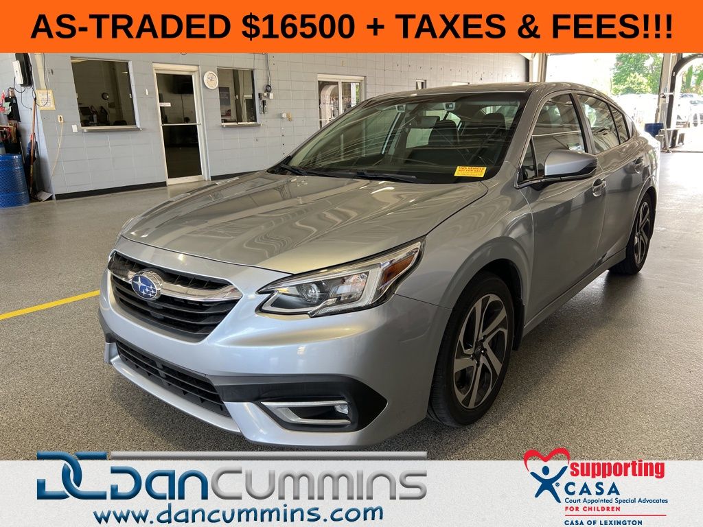 Ice Silver Metallic 2021 Subaru Legacy Sedan All-Wheel Drive Continuously Variable Transmission