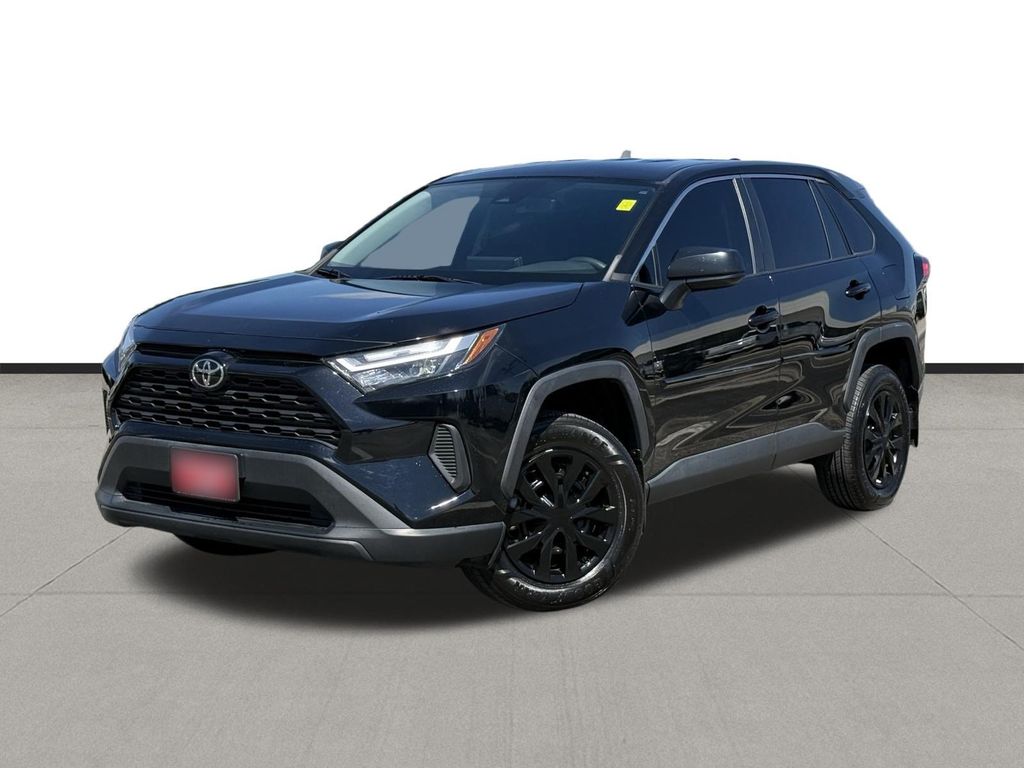 Midnight Black Metallic 2023 Toyota RAV4 SUV / Crossover Front-Wheel Drive 8-Speed Automatic