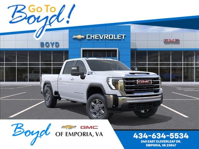 Summit White 2026 GMC Sierra 2500HD Pickup Truck Four-Wheel Drive Automatic