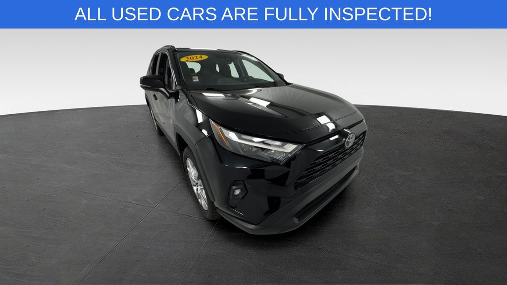 Midnight Black Metallic 2024 Toyota RAV4 SUV / Crossover All-Wheel Drive 8-Speed Automatic