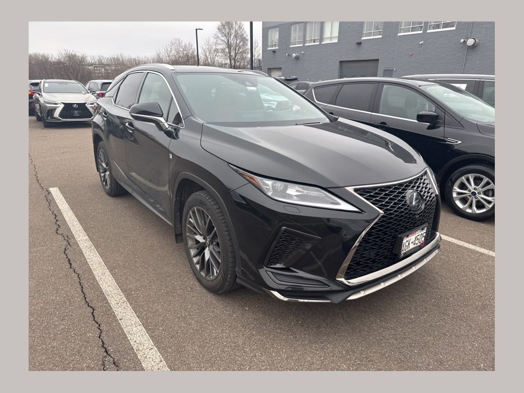 Black 2021 Lexus RX 350 F Sport AWD SUV / Crossover All-Wheel Drive 8-Speed Automatic