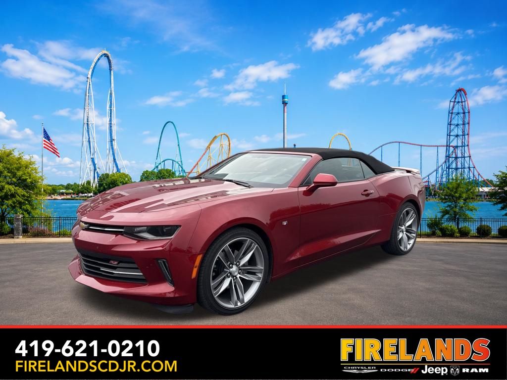 Garnet Red Tintcoat 2017 Chevrolet Camaro Convertible Rear-Wheel Drive 8-Speed Automatic