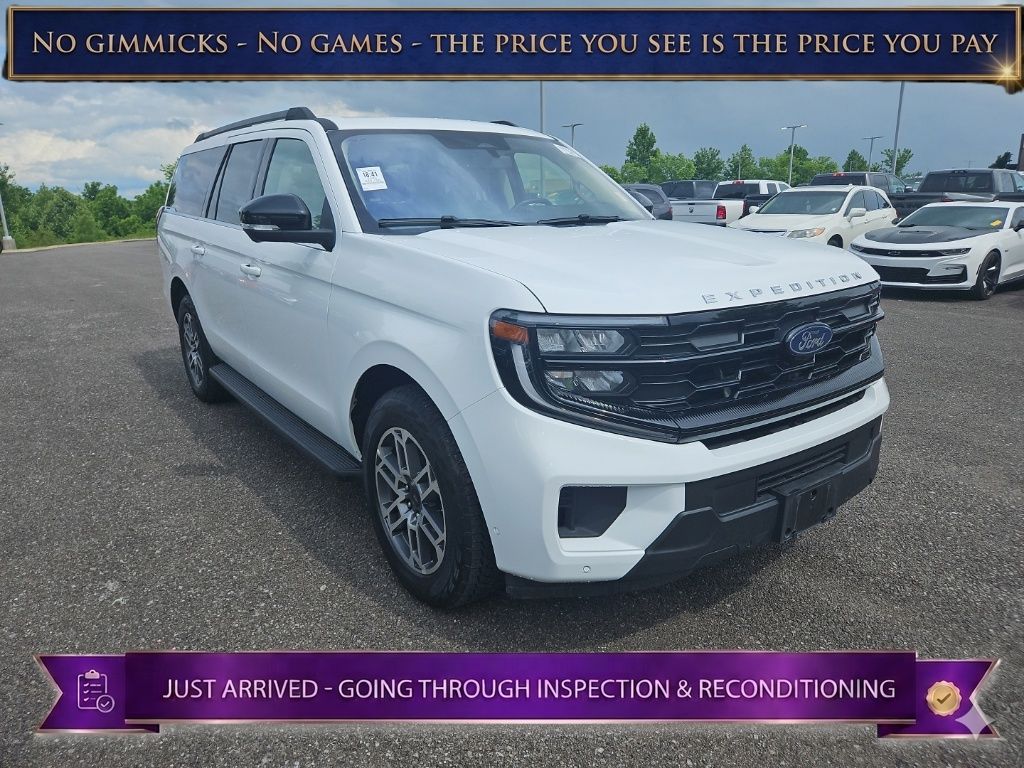 Oxford White 2025 Ford Expedition MAX Active 4WD SUV / Crossover Four-Wheel Drive Automatic