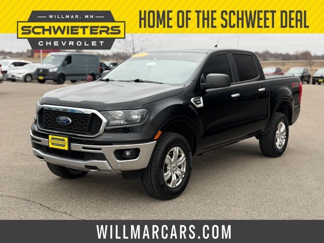 Shadow Black 2021 Ford Ranger Pickup Truck Four-Wheel Drive Automatic