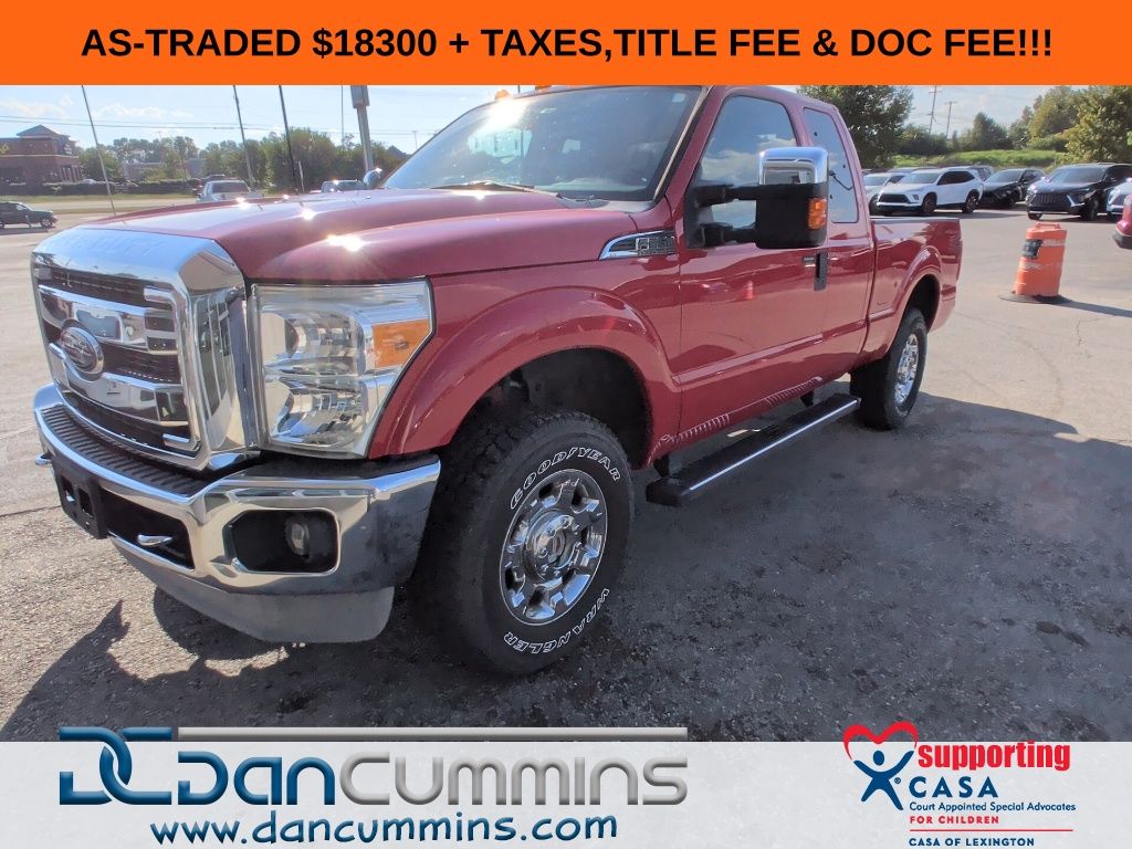 2013 Ford F-250 Super Duty Rojo (Vermillion Red) Camioneta Todo terreno 6 velocidades Automática