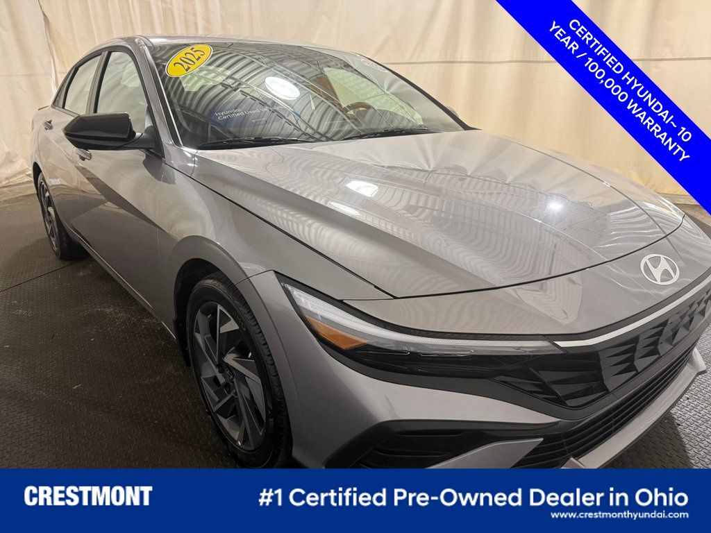 used 2025 Hyundai Elantra car, priced at $21,287