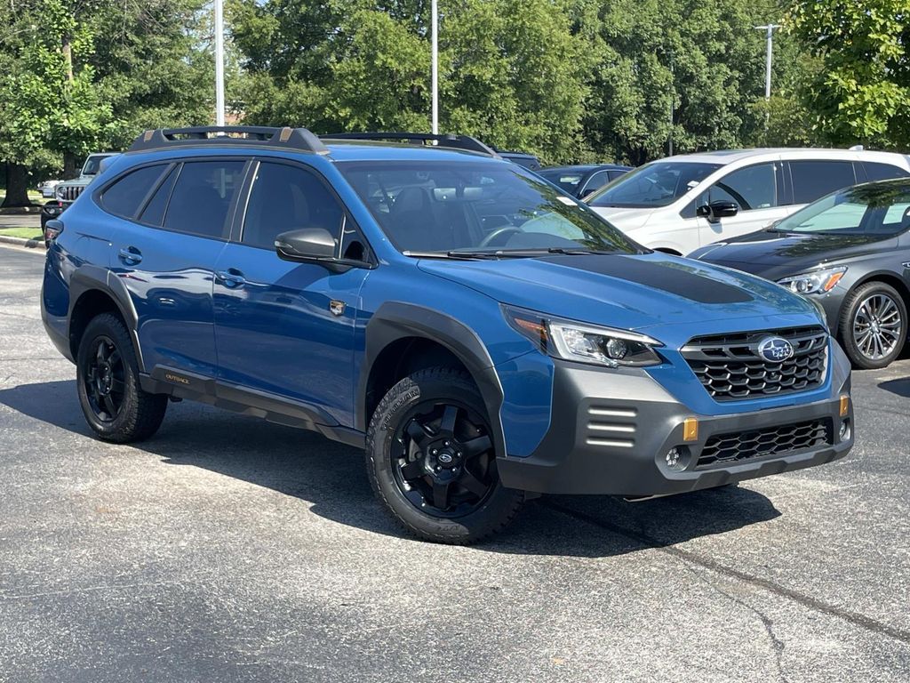 Blue 2022 Subaru Outback SUV / Crossover All-Wheel Drive Continuously Variable Transmission
