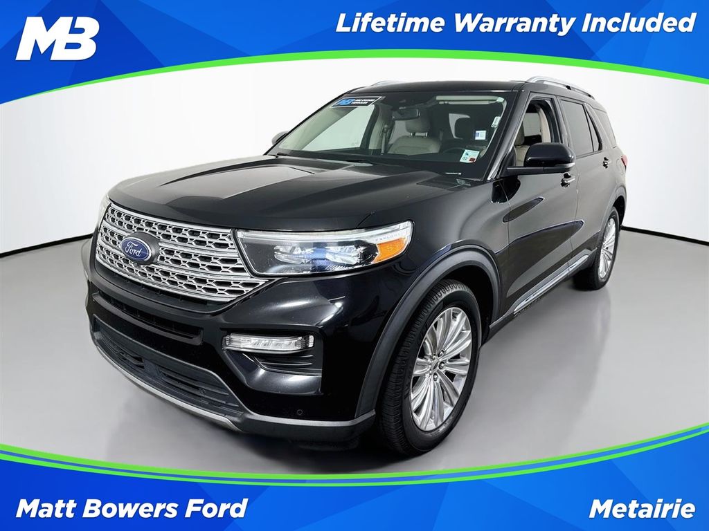 Agate Black Metallic 2020 Ford Explorer SUV / Crossover Rear-Wheel Drive Automatic