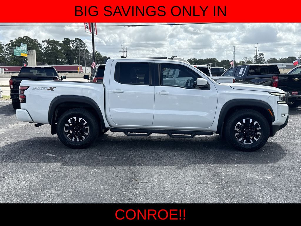 2022 Nissan Frontier PRO-X White at Central Houston Nissan