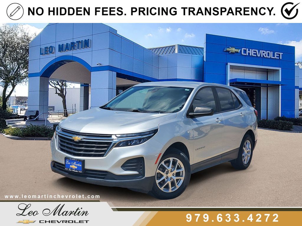 Silver Ice Metallic 2022 Chevrolet Equinox SUV / Crossover Front-Wheel Drive 6-Speed Automatic Overdrive