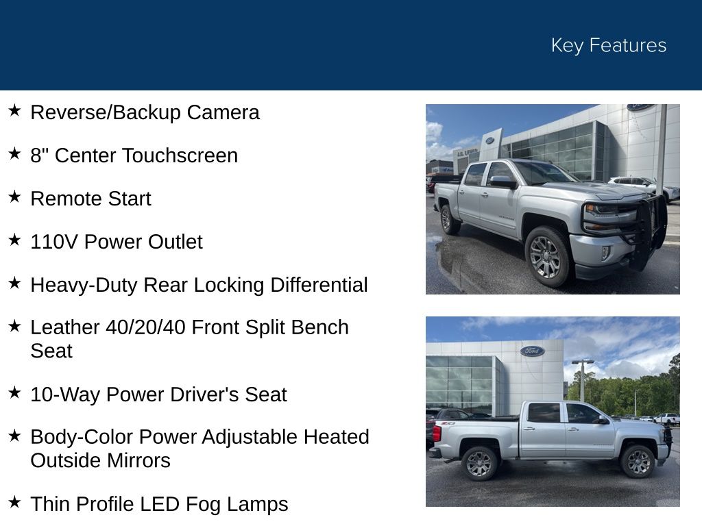 2018 Chevrolet Silverado 1500 LT