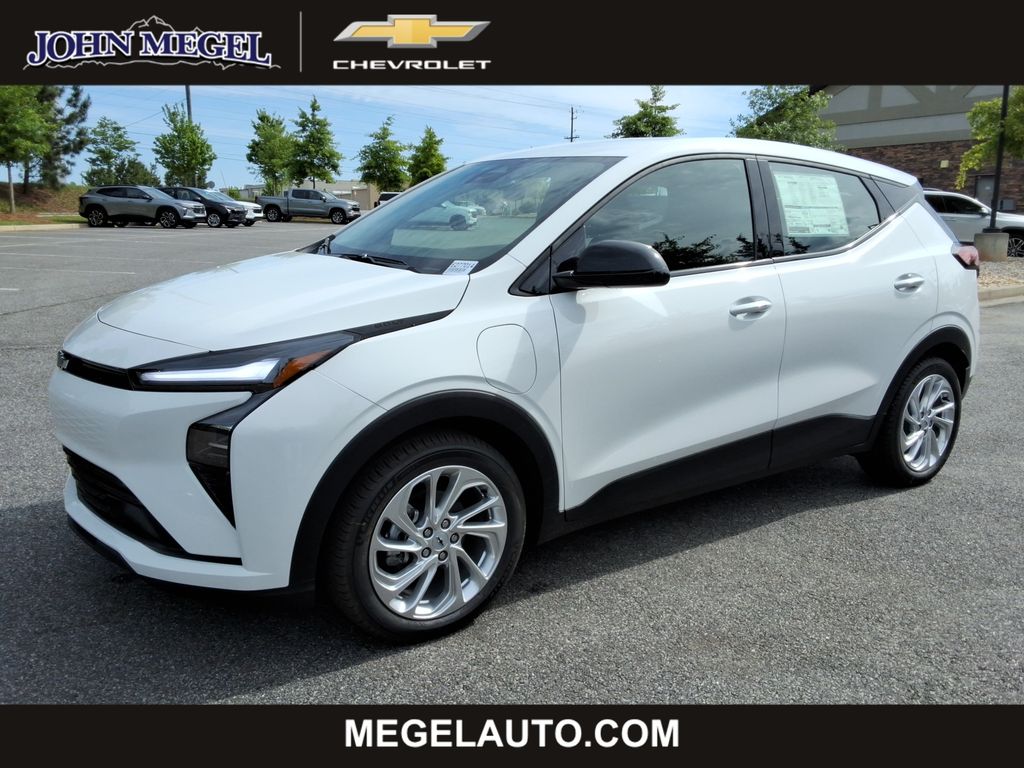 Summit White 2027 Chevrolet Bolt SUV / Crossover Front-Wheel Drive 1-Speed Automatic