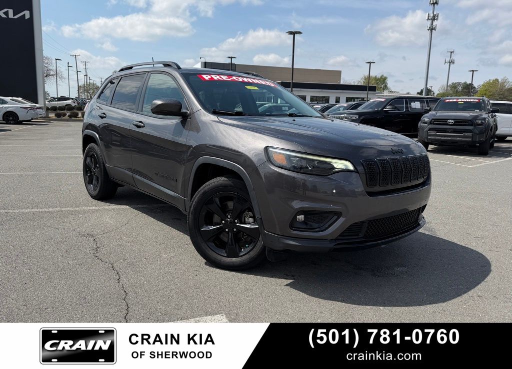 Gray (Granite Crystal Metallic Clearcoat) 2020 Jeep Cherokee Altitude 4WD SUV / Crossover Four-Wheel Drive 9-Speed Automatic