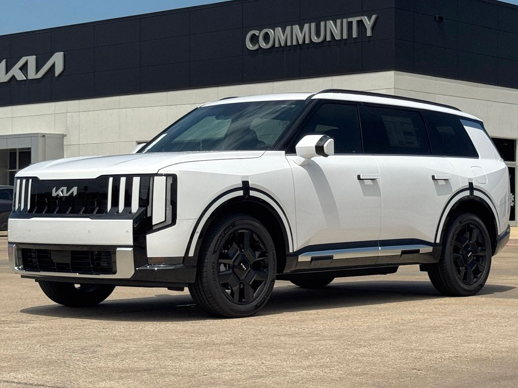 2027 Kia Telluride Hybrid SX White at Shottenkirk Kia Fort Bend