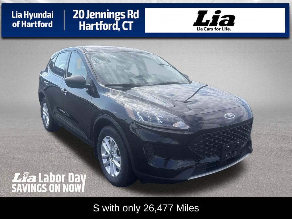 Agate Black Metallic 2022 Ford Escape SUV / Crossover All-Wheel Drive 8-Speed Automatic