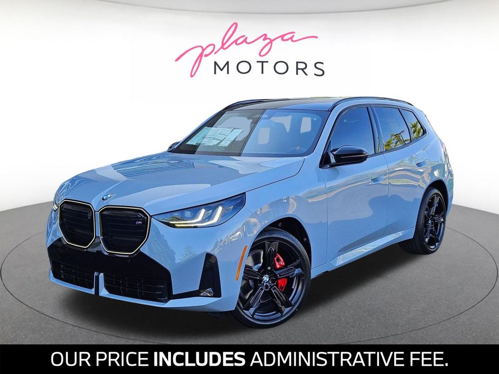 Gray (Brooklyn Grey Metallic) 2026 BMW X3 M50 AWD SUV / Crossover All-Wheel Drive 8-Speed Automatic