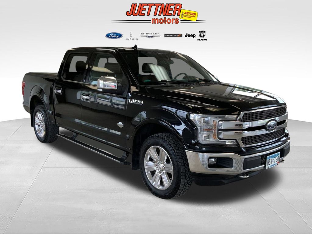 Shadow Black 2018 Ford F-150 King Ranch SuperCrew 4WD Pickup Truck Four-Wheel Drive Automatic