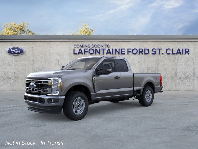 Gray 2026 Ford F-250 Super Duty Pickup Truck Four-Wheel Drive Automatic