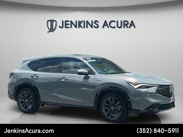 Gray 2025 Acura ADX SUV / Crossover Front-Wheel Drive Continuously Variable Transmission