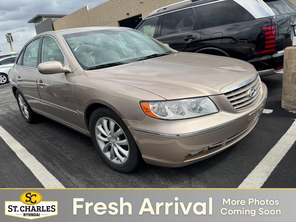 Brown (Golden Beige) 2007 Hyundai Azera Limited FWD Sedan Front-Wheel Drive 5-Speed Automatic