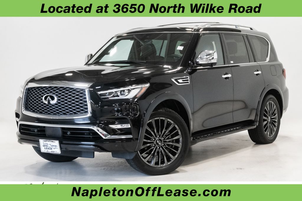 Mineral Black 2024 INFINITI QX80 SUV / Crossover All-Wheel Drive 7-Speed Automatic