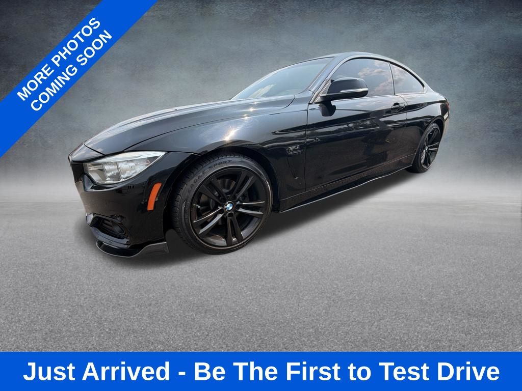 Black Sapphire Metallic 2016 BMW 4 Series Coupe Rear-Wheel Drive 8-Speed Automatic
