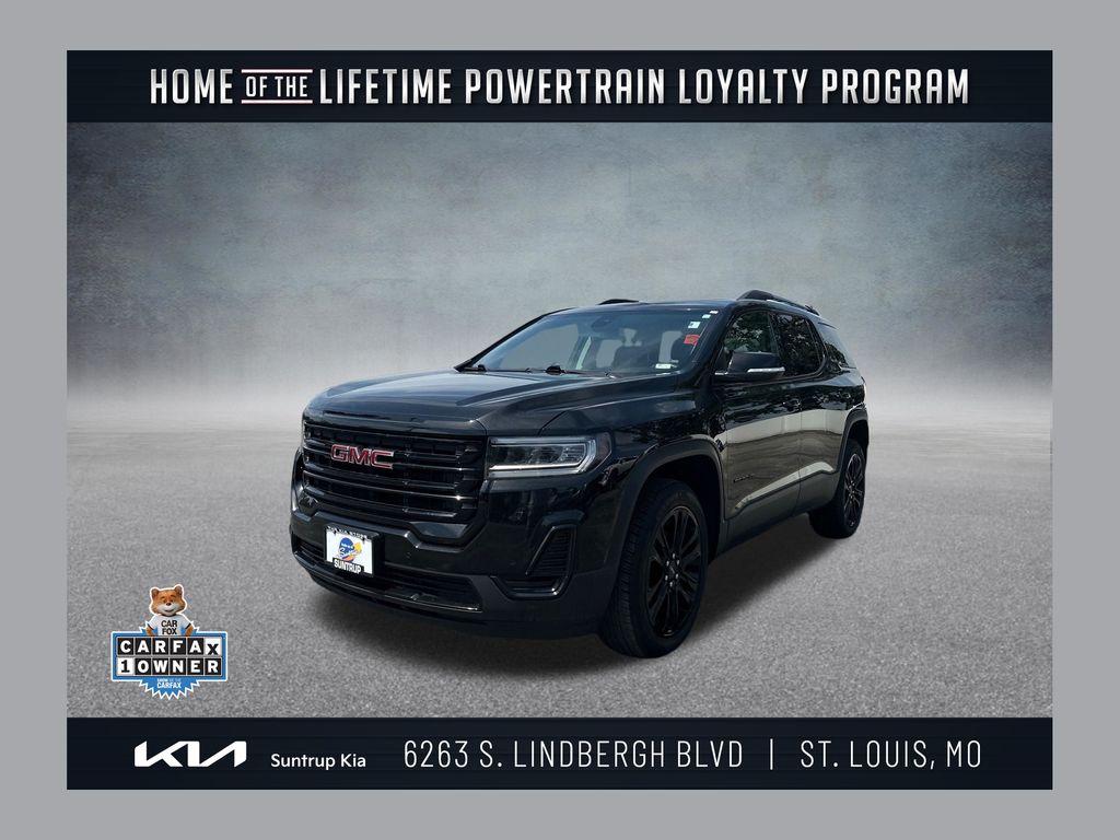 Black (Ebony Twilight Metallic) 2022 GMC Acadia SUV / Crossover Four-Wheel Drive 9-Speed Automatic