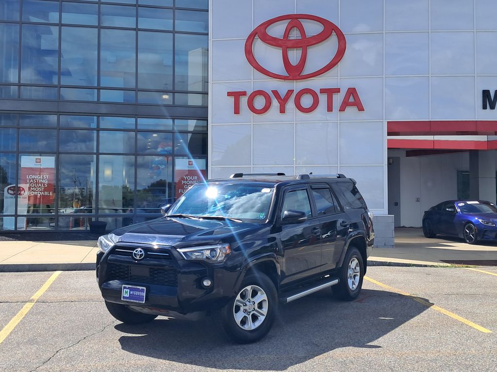 Midnight Black Metallic 2023 Toyota 4Runner SUV / Crossover Four-Wheel Drive 5-Speed Automatic